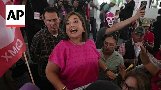 Xóchitl Gálvez trails the ruling party's candidate to be Mexico’s first female president