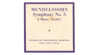 Mendelssohn - Symphony No. 3 - Walter Goehr (1954) - HD Digital Remaster