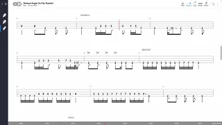 Fuel - Hemorrhage (In My Hands) (BASS TAB PLAY ALONG)