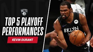 KD’s TOP 5 Playoff Scoring Performances! 😤