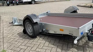 Humbaur zakbare motortrailer HKT