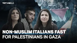 Non-Muslim Italians fast in solidarity with Palestinians in Gaza