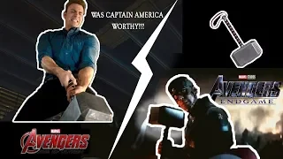 Captain America Lifts Mjolnir w/ Audience reaction | Avengers Endgame