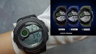 SKMEI 1027 - Review & Setting Jam Tangan Pria Digital Fashion (Waktushop Indonesia)