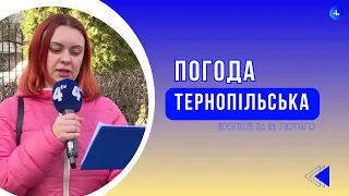 Тернопільська погода на 22 лютого 2024 року