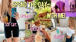 Spend the day with me ☁️ Friends & Capybaras, Self care, Yoga & Cleaning I MaVie Noelle