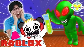 RYAN'S DADDY DOES SPACE EXPERIMENTS IN ROBLOX ! Let's Play with Combo Panda