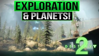 Destiny 2 NEW Planets, Exploration Is AMAZING - Destiny 2 Treasure Maps, Lost Sectors and Adventures