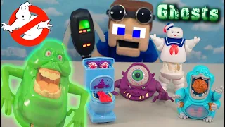 Real Ghostbusters Afterlife ALL Hasbro Ghosts!! Slimer, Stay Puft, Toilet Monster!