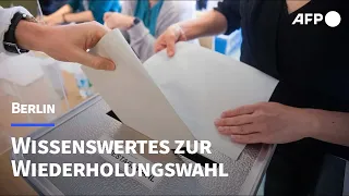 Kurz erklärt: Darum geht es bei der Wiederholungswahl in Berlin | AFP