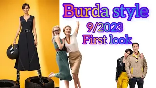 Burda style 9/2023 ,  first look 😍