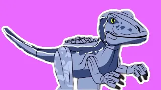 LEGO Velociraptor (Blue) | Jurassic World The Musical Lhugueny Screen-time |