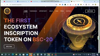 How to Mint Bsc-20 Free Claim Signel Inscription Token On Glypher Platform I Xsignel Web3.0