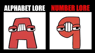 Reverse Alphabet Lore vs Number Lore (Full Version) | All Alphabet Lore Meme Animation - TD Rainbow