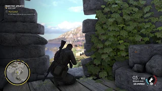 Sniper Elite 4 - LEE-ENFIELD - ZOOM UPGRADE - SAN CELINI ISLAND - PS4 GAMEPLAY