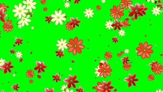 🌺🌺 FLOWERS 🌺🌺 MOTION💯| #greenscreen effects - chroma key animations Footage HD *1080* PANTALLA VERDE