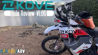 Kove 450 Rally Ride Review VLOG (1st impressions)