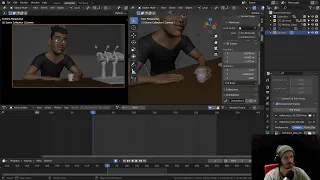 Live Character Animation 'Acting' with Rik Schutte pt.1