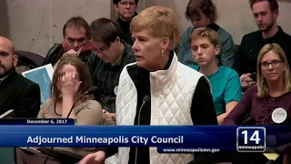 December 6, 2017 Adjourned Minneapolis  City Council