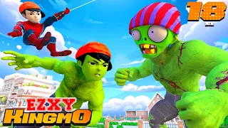 No Way Home: Spider Hulk vs Zombies Rubber Man - Scary Teacher 3D NickZombie Hero Avengers Animation