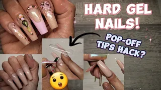 POP-OFF TIP HACK USING HARD GEL? PLUS NEW EXCITING BORN PRETTY PRODUCTS!