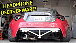 ULTIMATE FRS/BRZ/86 LOUD EXHAUST COMPILATION! (UEL Header, Catless, Straight Pipe, Pops & Bangs!)