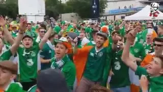 Euro 2016:Irish fans in Paris 13.06.2016 part 1