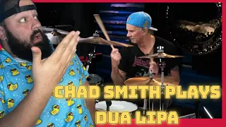 CHAD SMITH PLAYS BREAK MY HEART BY DUA LIPA REACTION 2