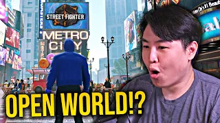 *STREET FIGHTER 6 IS OPEN WORLD!?* - NEW Street Fighter 6 Announce Trailer [REACTION]