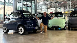I Drive The Microlino For The First Time! A Reimagined Electric Isetta