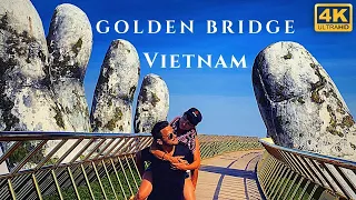 Golden Bridge Vietnam on Ba Na Hills Da Nang