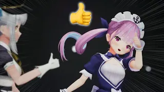 Finally MeAqua Doing an Idol Pose in 3D After 5-6 Years Long👍【EN Sub】