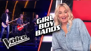 Mind Blowing GIRL GROUPS vs BOY BANDS on The Voice