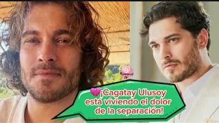 ¡Cagatay Ulusoy está viviendo el dolor de la separación!#cagatayulusoy #cagatay #netflixseries