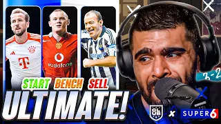 The ULTIMATE Start, Bench, Sell!