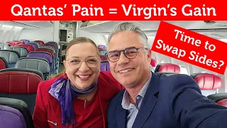 Qantas' Pain = Virgin's Gain!