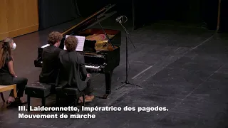 M. Ravel “Ma mère l’Oye” / Víctor & Luis del Valle, piano