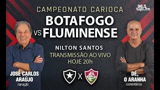 BOTAFOGO 0 X 1 FLUMINENSE - Campeonato Carioca - Semifinal - Ida - 21/03/2022 - AO VIVO