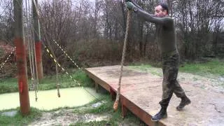 How to Rope Swing & Cross a Cargo Net