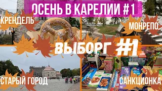 Интересные места Выборга // Выборг достопримечательности что посмотреть за 1 день// Карелия #1