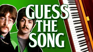 Can you guess the Beatles song from the keyboard part?