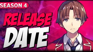 Classroom Of The Elite Season 4 Release Date | Cote Season 4 || #ayanokoji