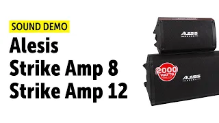 Alesis | Strike Amp 8 & 12 | for E-Drum | Sound Demo