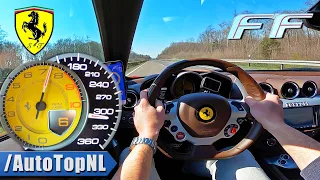 FERRARI FF V12 on AUTOBAHN [NO SPEED LIMIT] by AutoTopNL