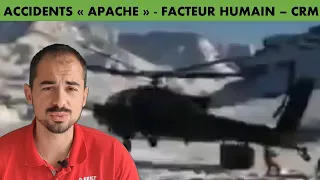 FACTEUR HUMAIN, CRM ET CRASH D'APACHE AH-64.