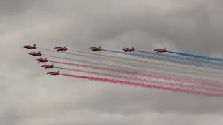 RIAT 2019 Red Arrows last display in UK before North American tour