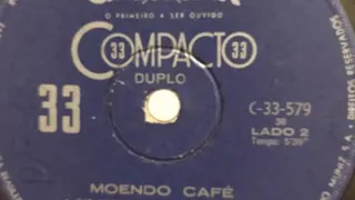 Bat Masterson / Na Fronteira do México - Poly e Seu Conjunto (Compacto) - Moendo Café - LP
