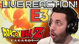 Dragon Ball Z Kakarot Live Reaction! | E3 2019