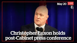 Christopher Luxon holds post-Cabinet press conference