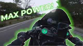 NINJA ZX-6R FULL THROTTLE!